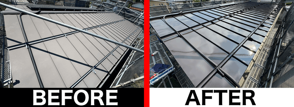 建築塗装塗匠　長野市　屋根塗装工事