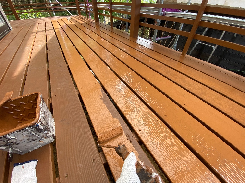 諏訪市木部塗装工程工程3-3