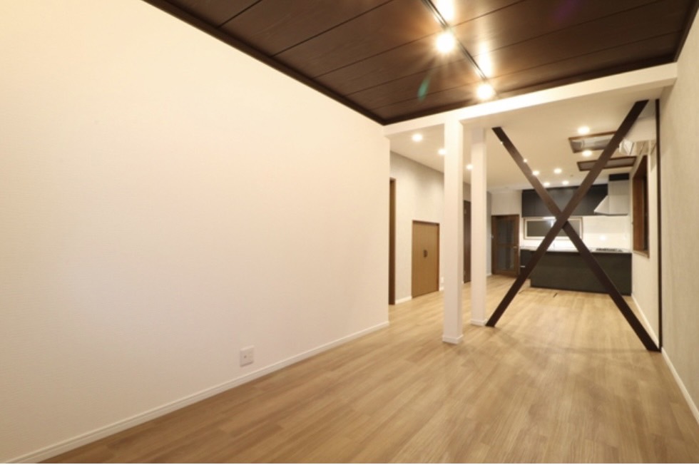 室内塗装の施工事例1