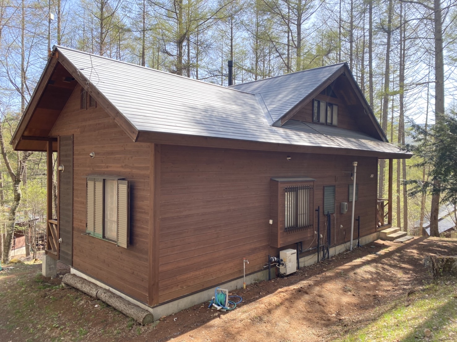 木部塗装の施工事例1