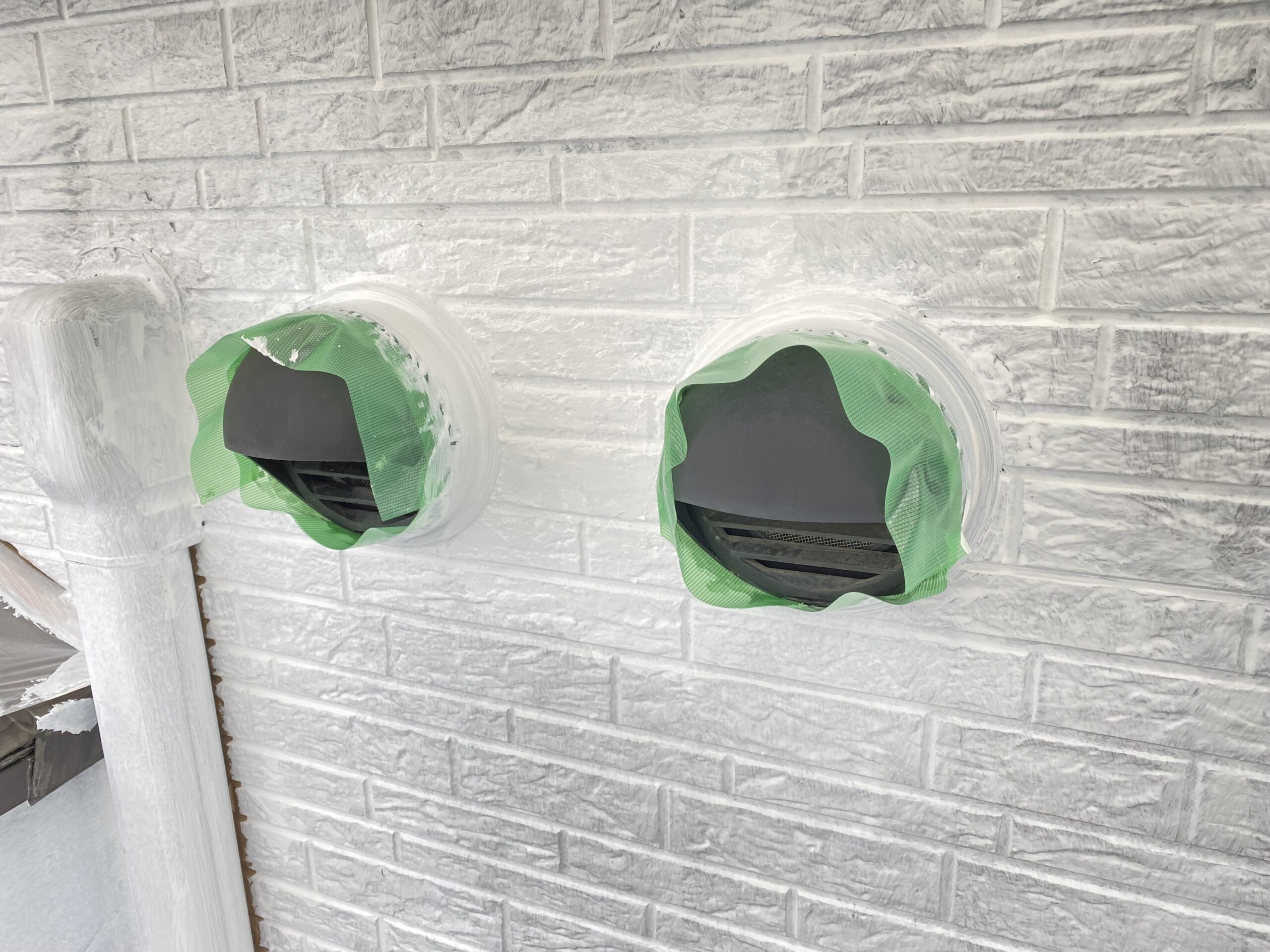 諏訪市外壁塗装工程2-3