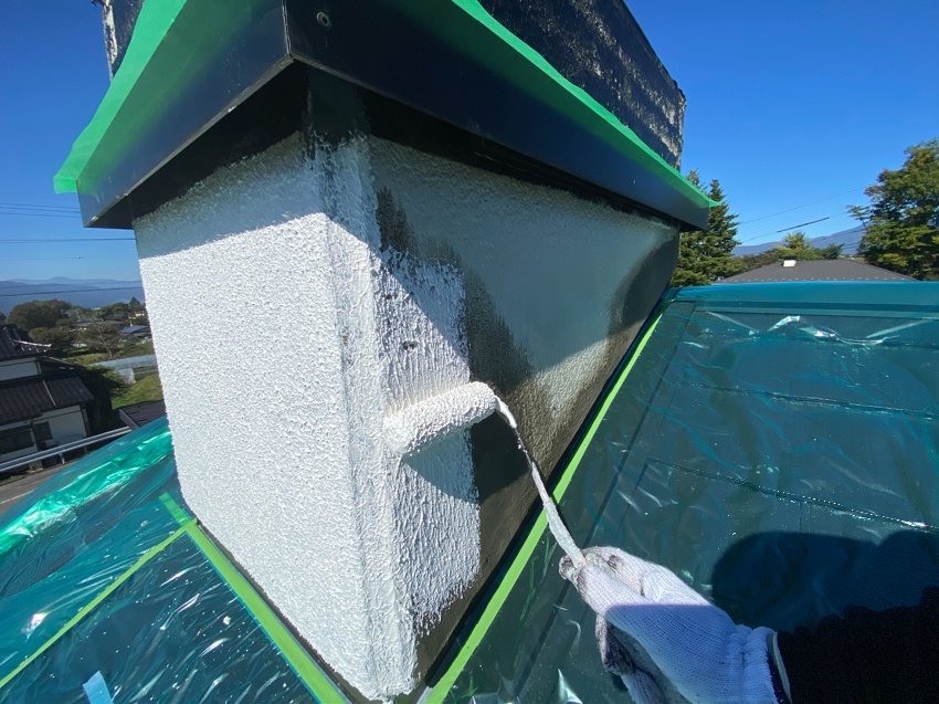 工程2-2 さざ波模様のパターン形成（下塗り）