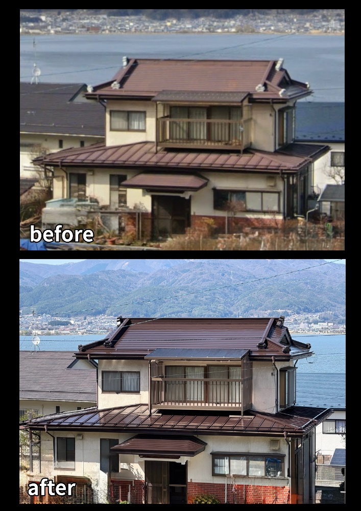 工程4-6 全工事完了・艶有りフッ素仕上がり