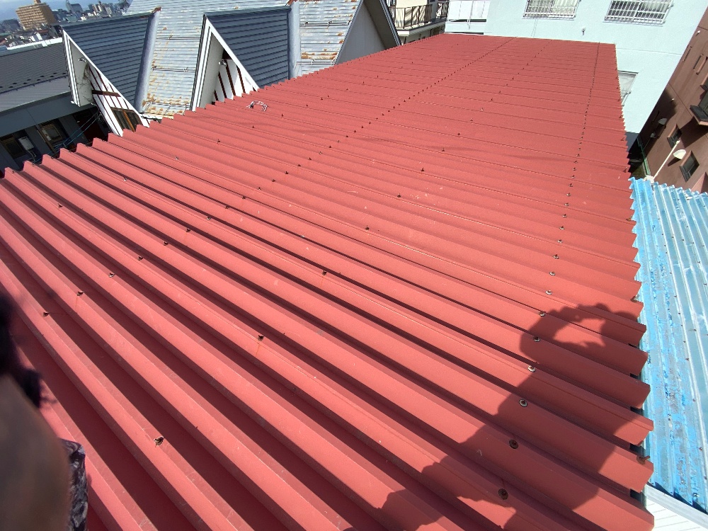 工程1-1 施工前の屋根・外壁の状態確認