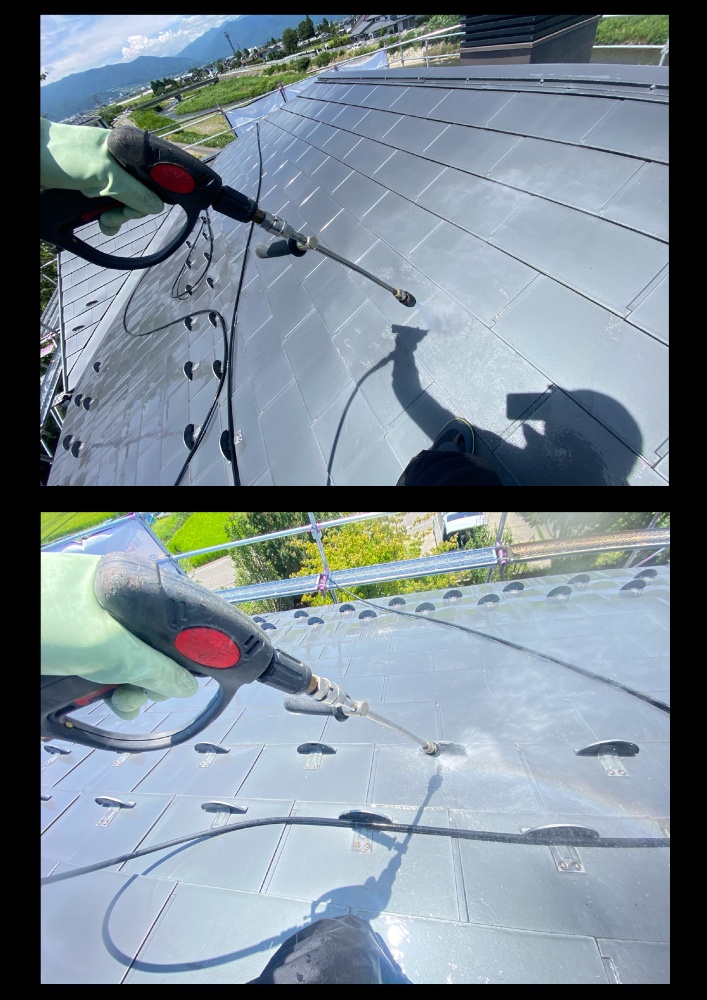 工程1-1 施工前の屋根状態確認