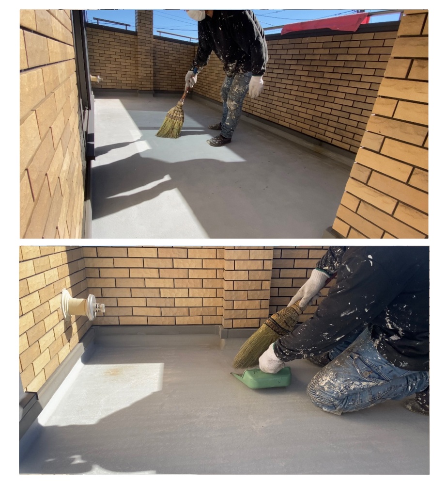 工程1-4 ケレン後の清掃