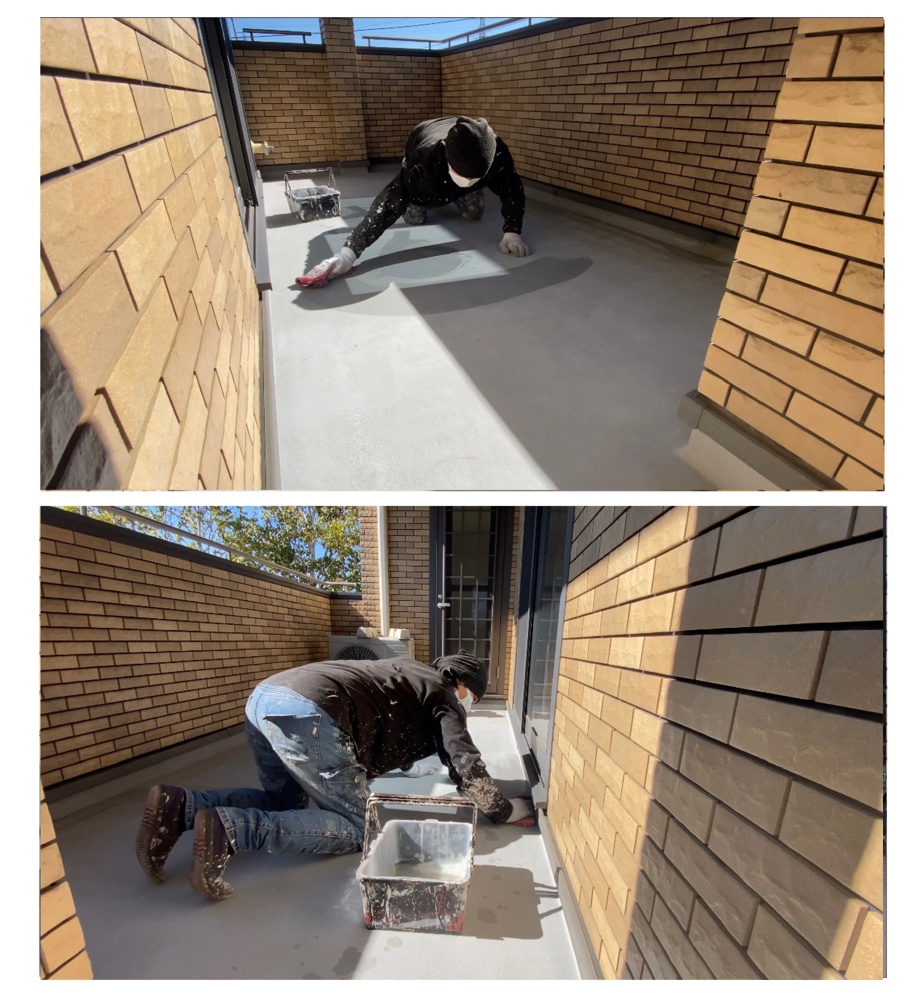 工程2-1 アセトンによる拭き洗浄