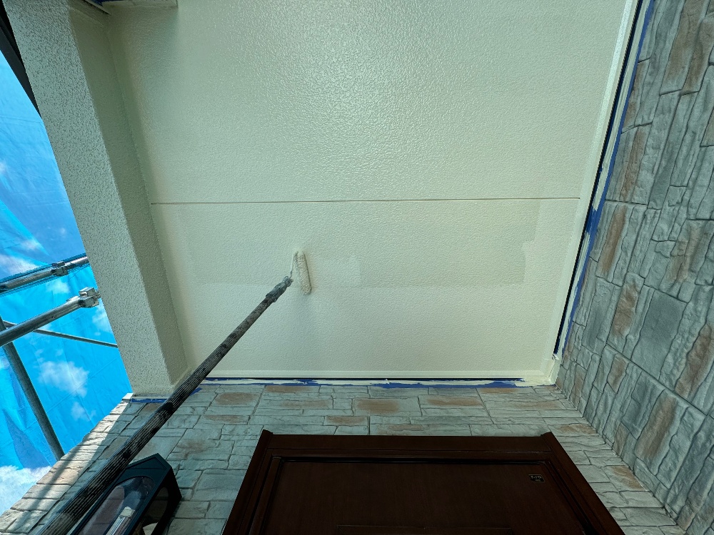 工程3-2 下塗り塗装の状況