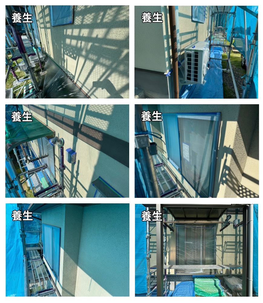 工程3-3 中塗り（識別色で塗り残しを防止）