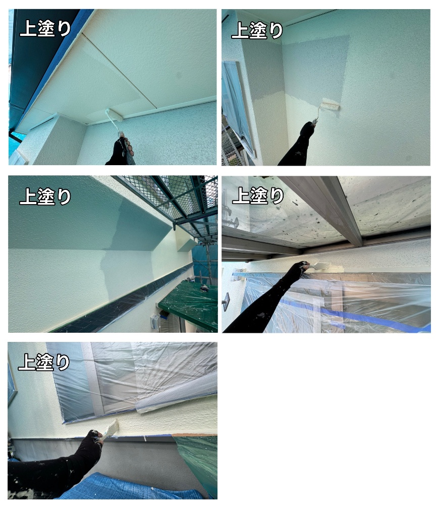 工程3-4 上塗り（ナノコンポジットF）仕上げ