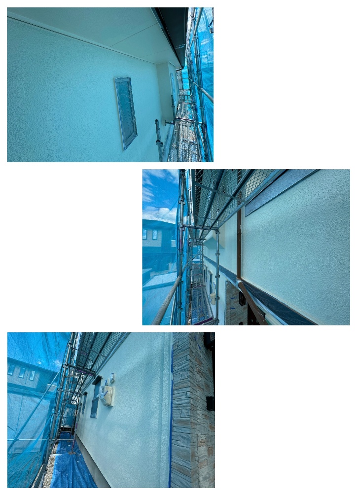 工程4-2 ガルバリウム鋼板の葺き付け