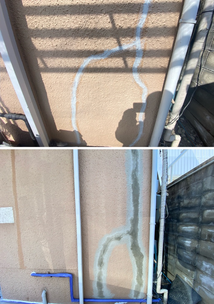 工程4-2 カチオンフィラーによる下地調整