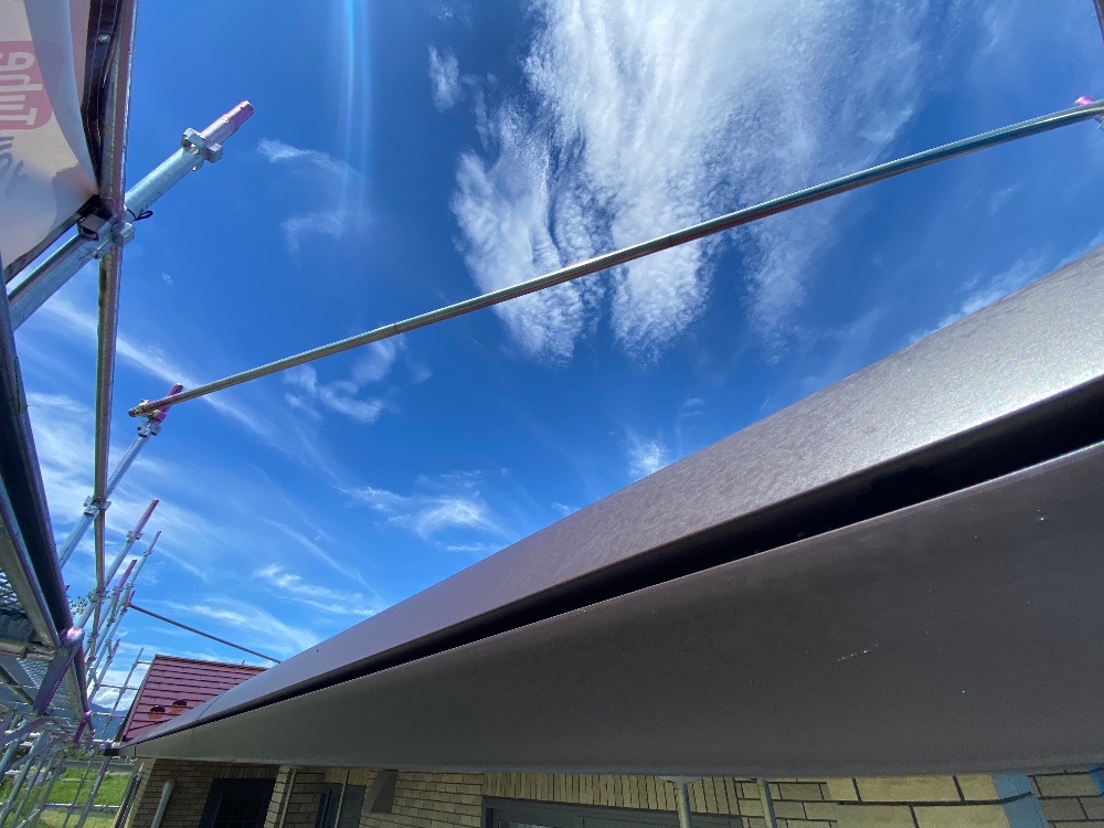 工程4-5 横樋塗装完了