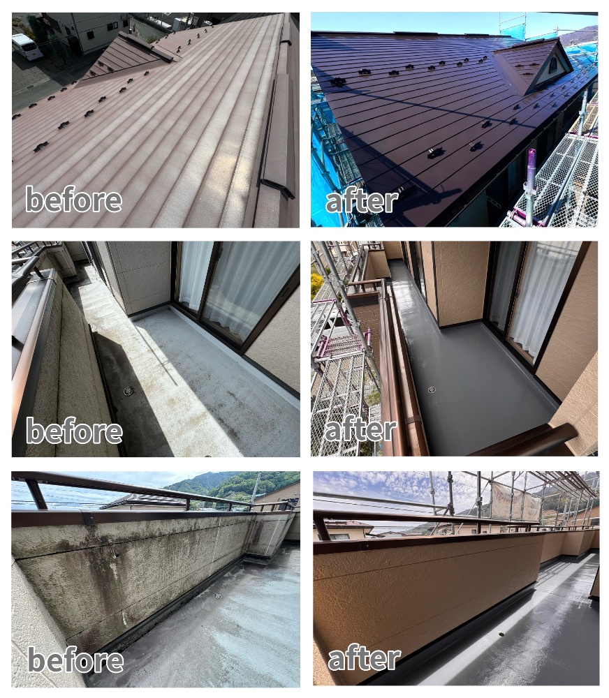 工程3-9 完成後の外壁仕上がり（詳細）