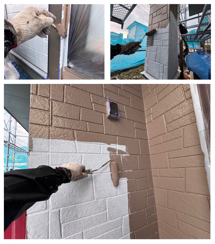 工程2-9 屋根フッ素塗装完成・光沢のある仕上がり