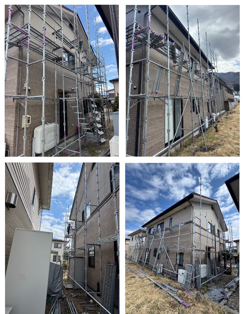 工程1-3 植栽に配慮した安全第一の足場仮設