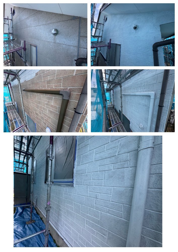 工程3-6 ベランダトップコート1回目の塗布