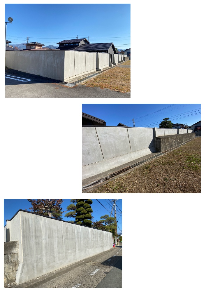 工程2-2 左官完了・表側外壁