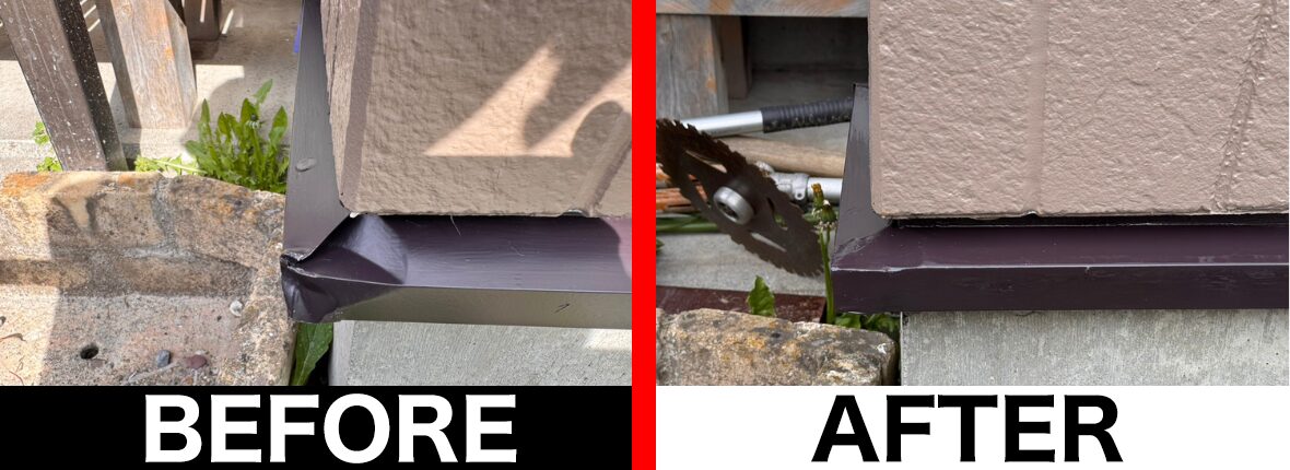 諏訪市 外壁塗装工事 施工写真 建築塗装塗匠