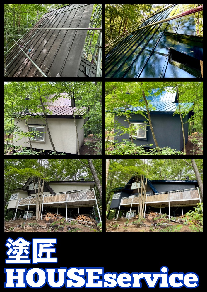 工程3-9 Y様邸全塗装工事完成（全景）