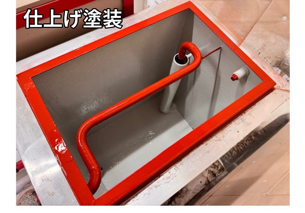 工程2-2 チョスイコート防水塗料の塗装