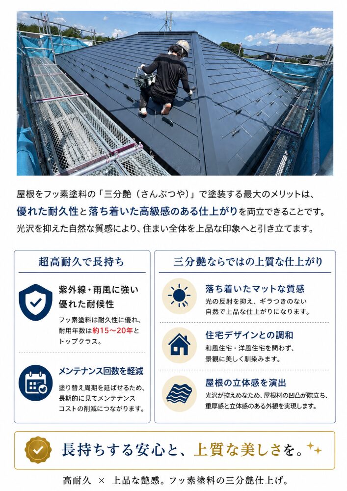 屋根下塗り 錆止め塗装3