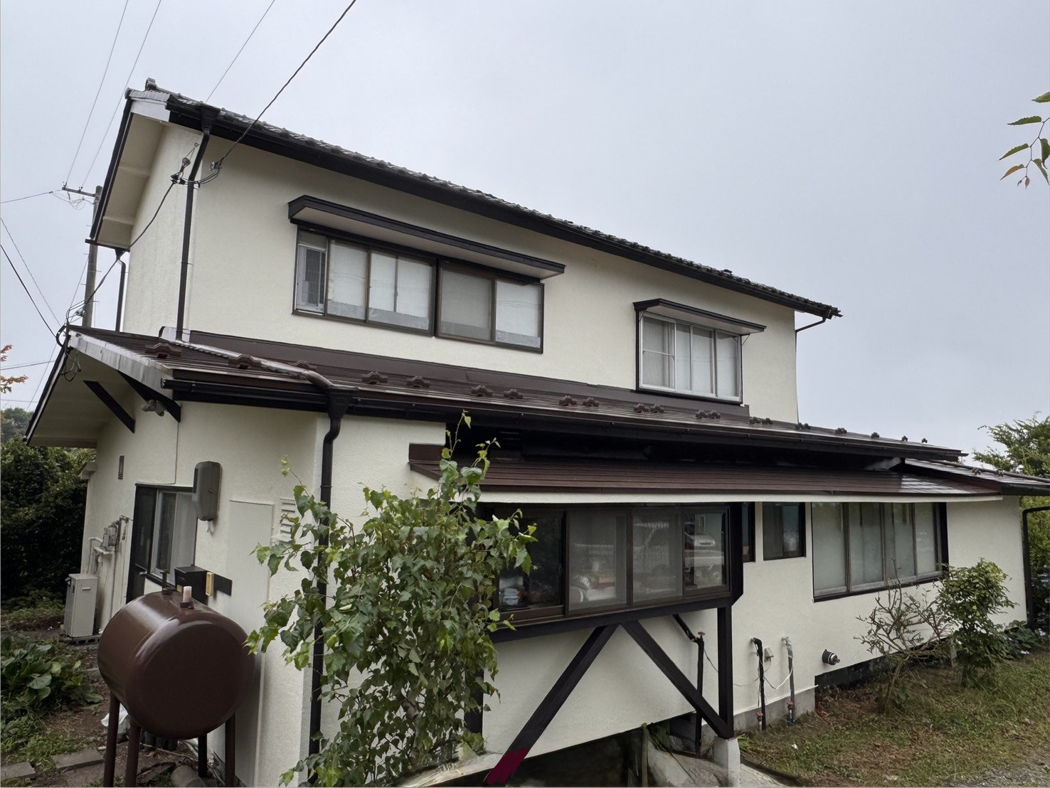 御代田町 F様邸 全塗装工事 施工後の外観