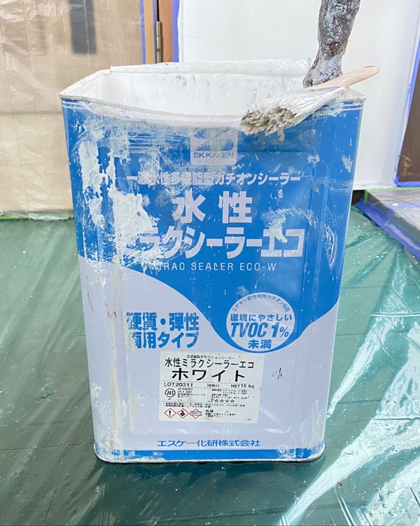 水性ミラクシーラーエコ 使用塗料